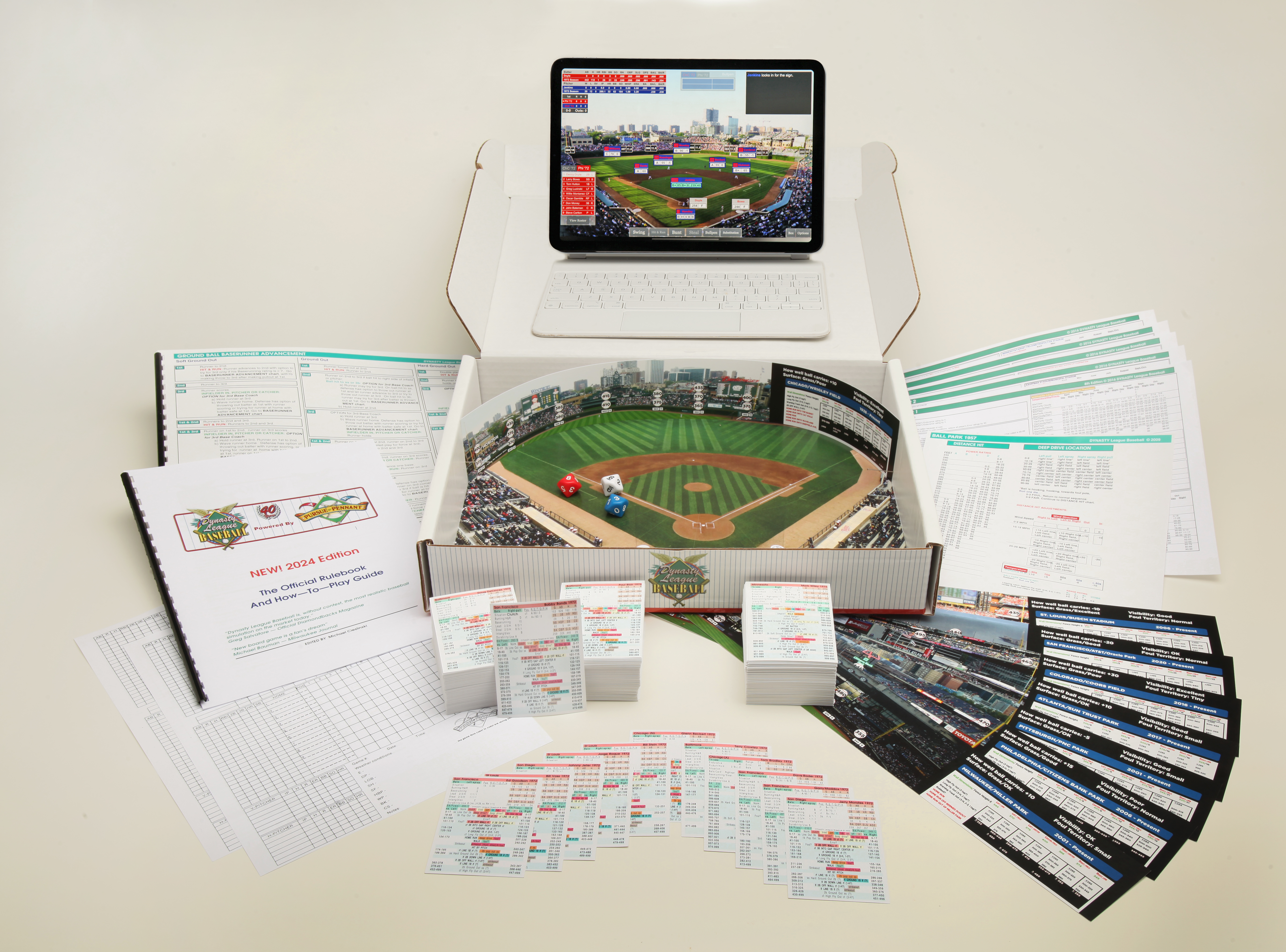 DYNASTY League Baseball Board Game